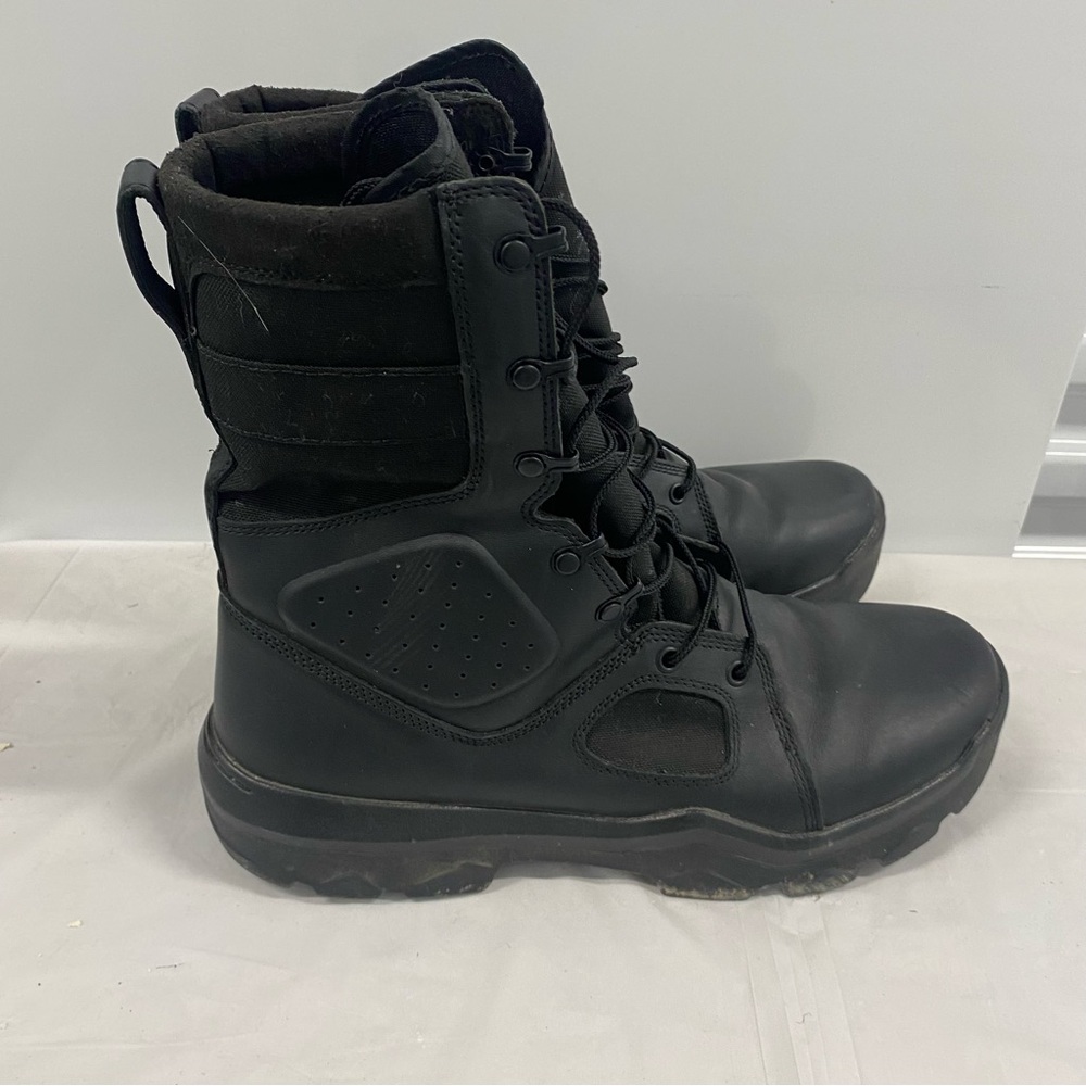 Under Armour Combat Boots Mens Size 13 Black Tactical Military